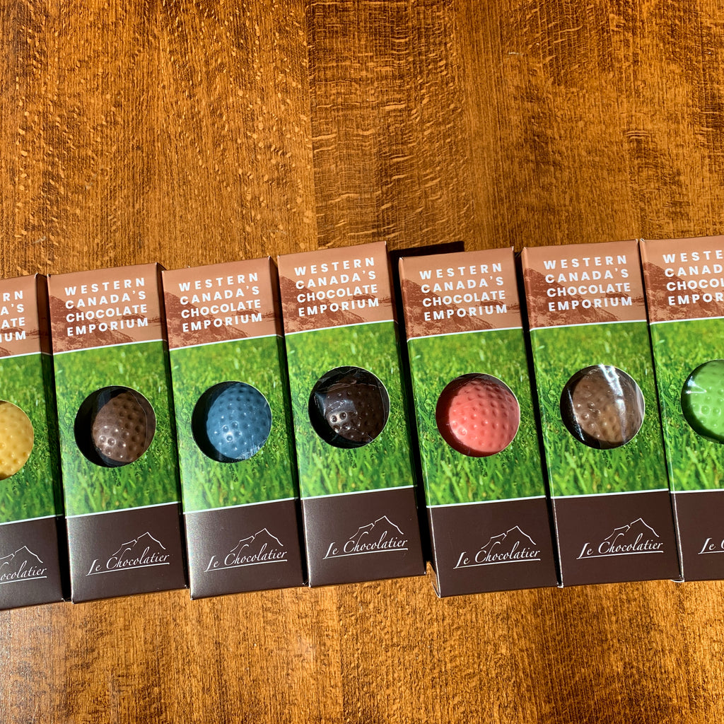 Chocolate Golf Balls