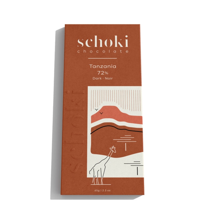 Schoki Single origin chocolate bars - Made in Nelson BC