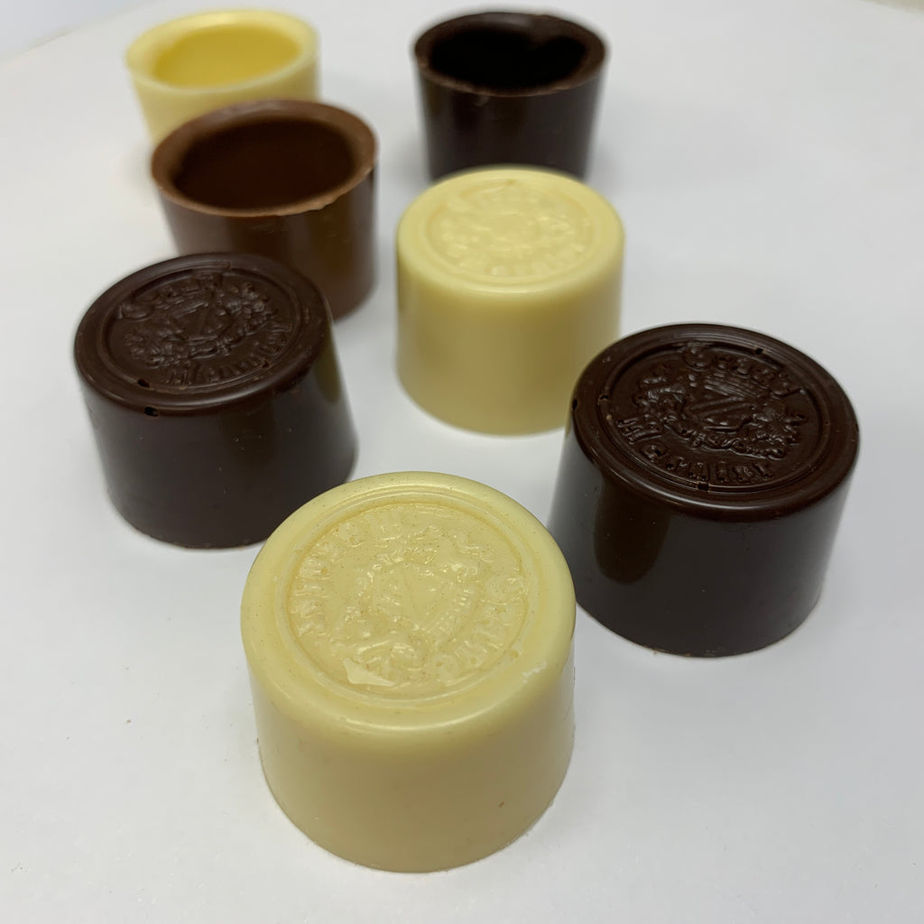 Edible Chocolate Shot Glasses — Gourmet Liquor Cups | Le Chocolatier