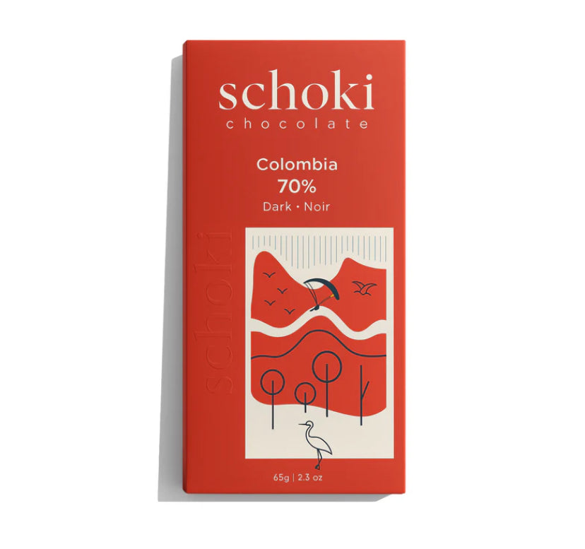 Schoki Single origin chocolate bars - Made in Nelson BC