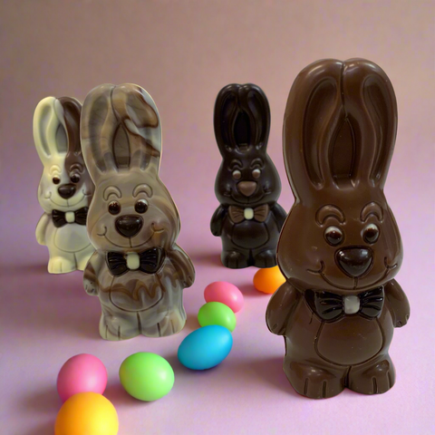 Solid Bow-Tie Bunny