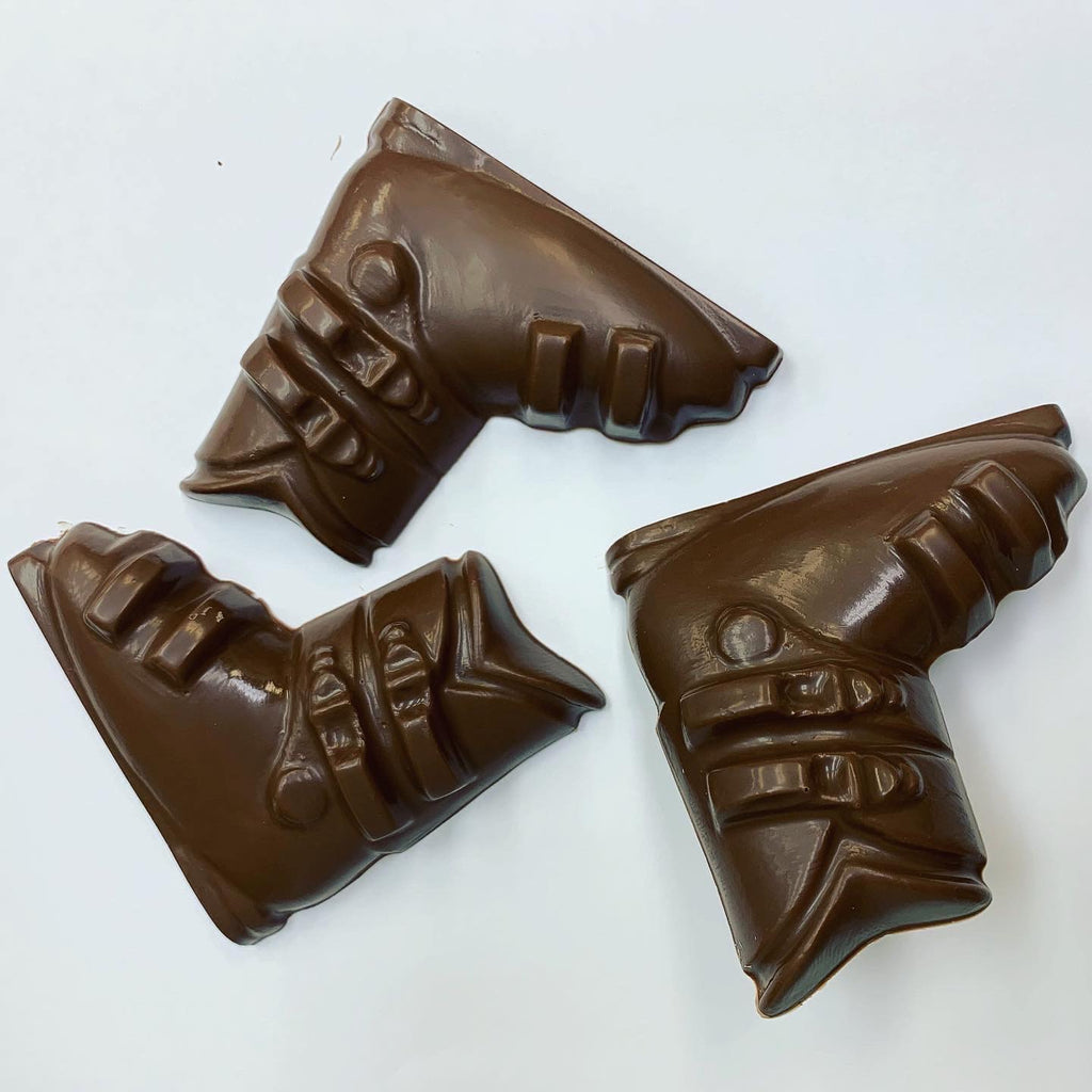 Chocolate Ski Boot