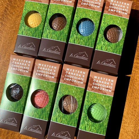 Chocolate Golf Balls