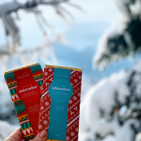 Lebkuchen and Nutcracker Chocolate Bars