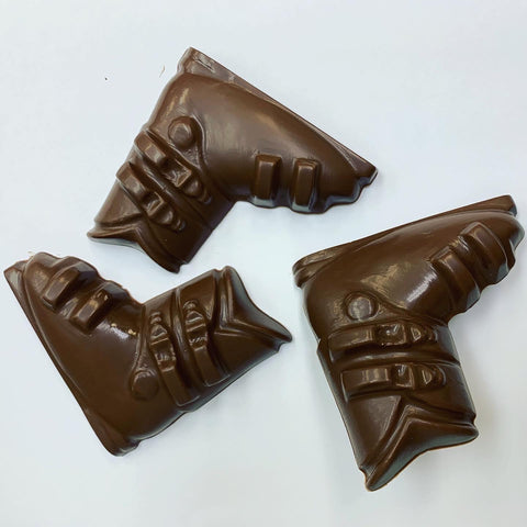 Chocolate Ski Boot