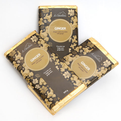 Milk Chocolate Ginger Bar